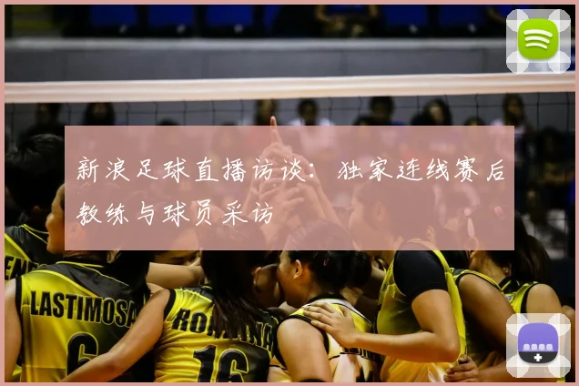 新浪足球直播访谈：独家连线赛后教练与球员采访